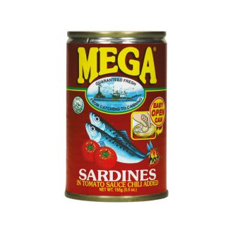 Szardínia chilis paradicsomszószban 155 g - Mega