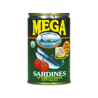 Sardines in tomato sauce 155 g - Mega
