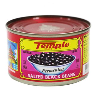TEMPLE SALTED BLACK BEANS 180G