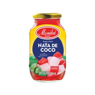 Coconut Gel Red, Nata de Coco 340 g - Monika
