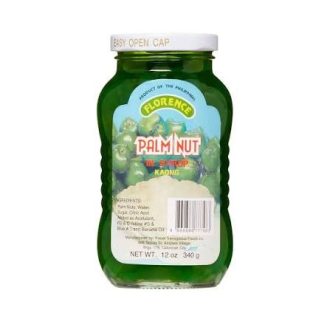 Palm fruit in syrup green, Kaong 340 g - Florence