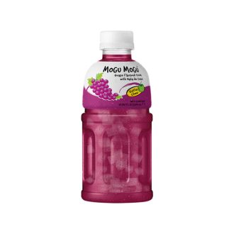 Mogu mogu Grapes drink with nata de coco 320 ml - Sappe