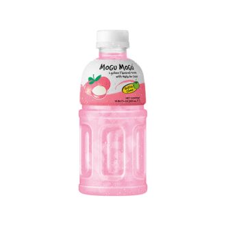 Mogu mogu Lychee drink with nata de coco 320 ml - Sappe