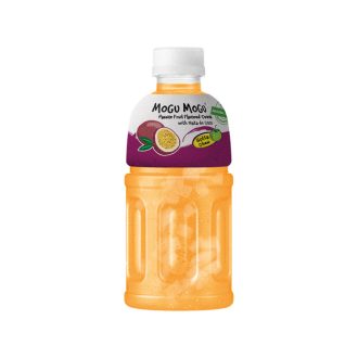   Mogu mogu Passion fruit drink with nata de coco 320 ml - Sappe