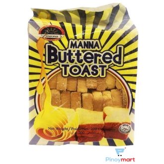 LAURA'S MANNA BUTTERED TOAST 200G