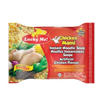 Chicken instant noodle soup 55 g - Lucky me
