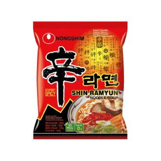 Shin Ramyun, spicy 120 g - Nongshim