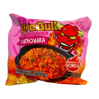Instant Noodles stirfry beef carbonara FIREBULL 135g