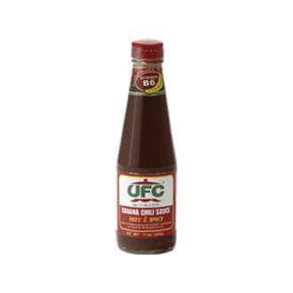 Banana chili sauce, hot 320 g - UFC