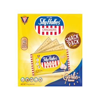 SkyFlakes Garlic, Snack pack 250 g - M. Y. San
