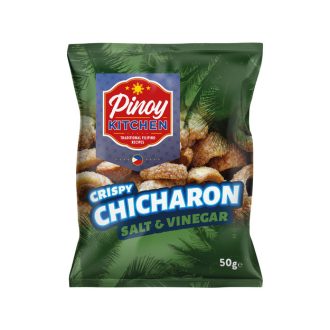   Crunchy fried pork skin - Chicharones Salt & Vinegar 50 g - Pinoy Kitchen