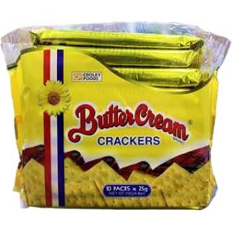 BUTTER CREAM CRACKERS PLAIN 250G