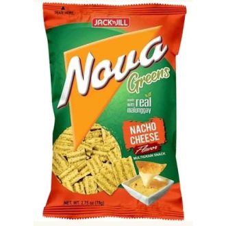 JJ NOVA GREENS (MALUNGGAY) NACHO CHEESE 78G