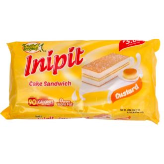 INIPIT CUSTARD 10x23G - LEMON SQUARE