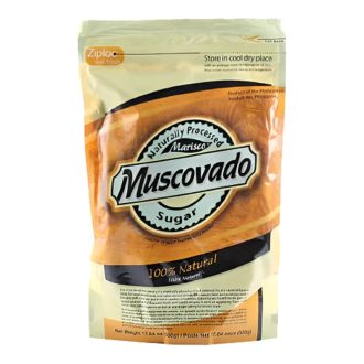 MARISCO MUSCOVADO SUGAR IN ZIPLOCK 500G